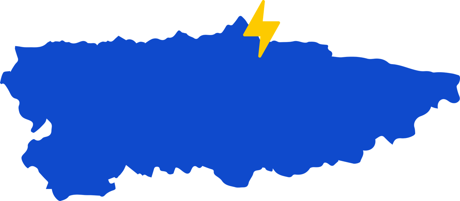 Mapa de Asturias