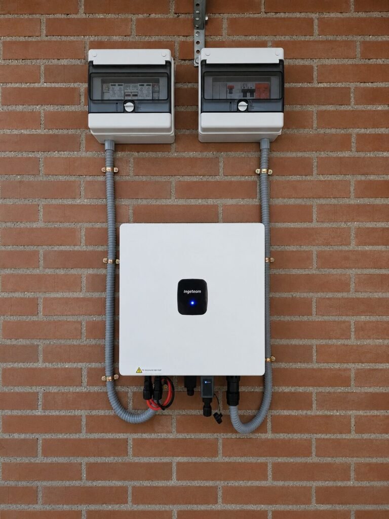 Inversor fotovoltaico instalado por Gamo Solar
