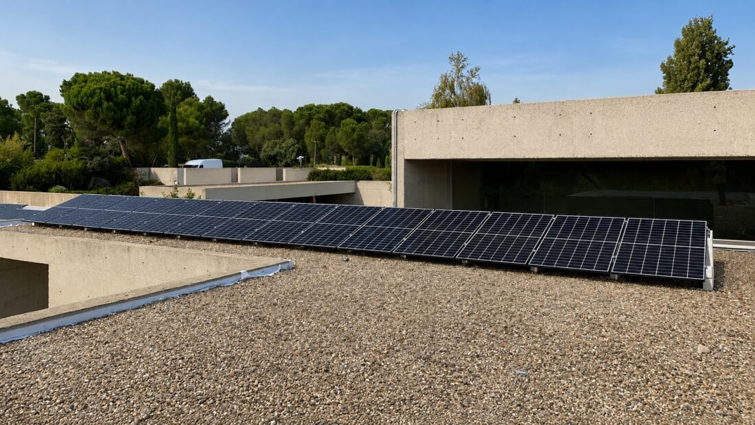 Instalación fotovoltaica de Gamo Solar en Collado Mediano, Madrid