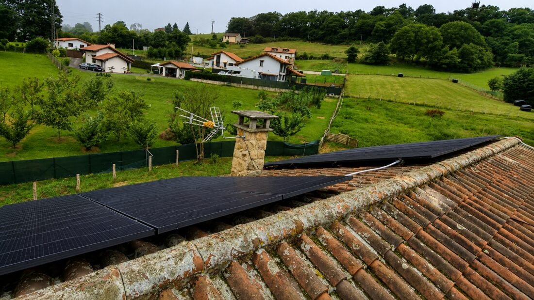 Instalación fotovoltaica de Gamo Solar en Nava, Asturias
