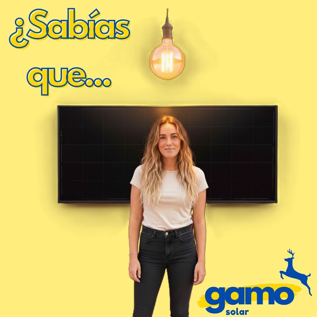 Pieza Sabias que de Gamo Solar sobre energia solar fotovoltaica